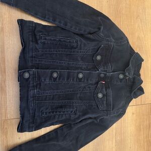 Levi's Black Jean Jacket Classic Denim Style